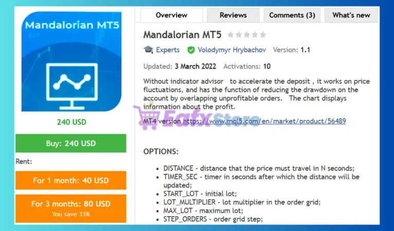 Mandalorian MT5 Review
