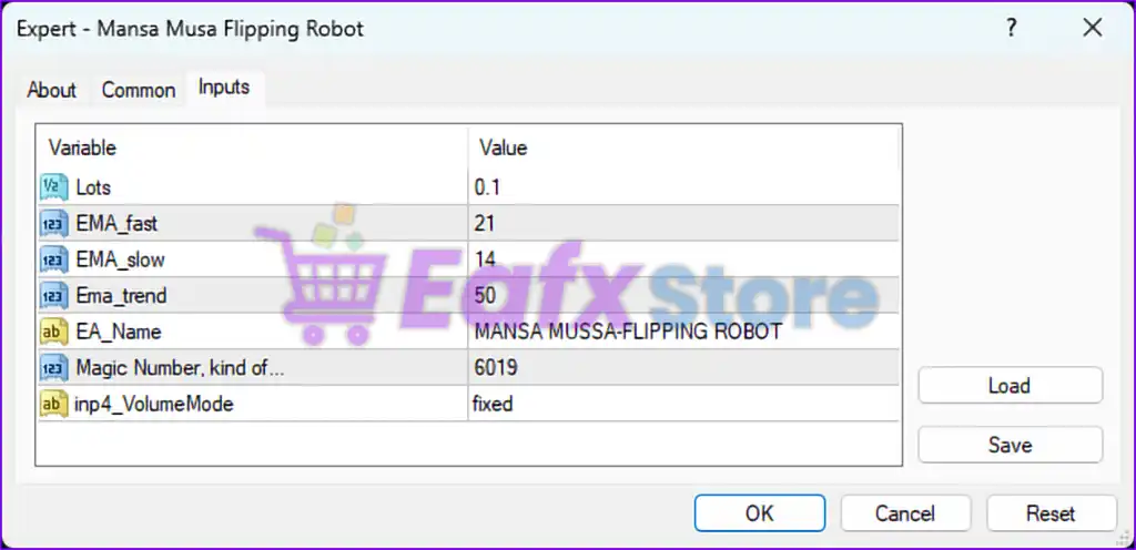 Mansa Musa Flipping Robot – Full Input Settings Analysis 3
