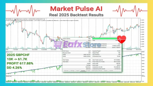 Market Pulse AI EA MT5 Backtest