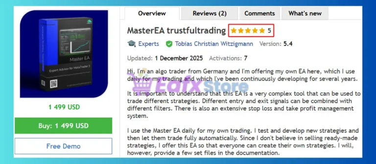 MasterEA Trustfultrading MT5 Review