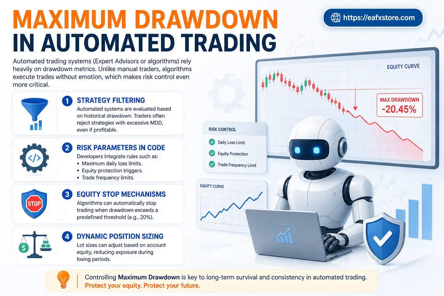 Maximum Drawdown in Automated Trading