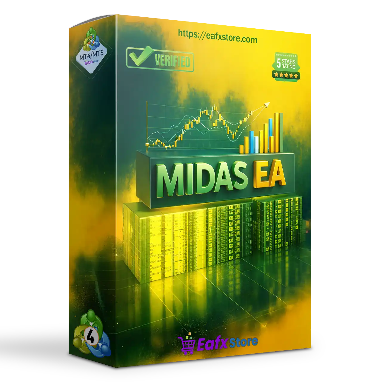 Midas AI EA MT4 (Latest version) - Unlimited