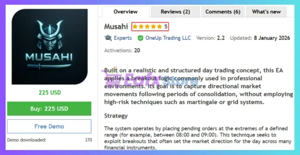 Musahi EA MT5 Review