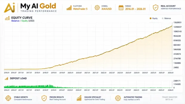 My AI Gold EA Backtest Results
