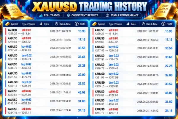 My AI Gold EA Results