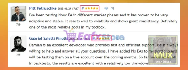 NOUX Forex Shield GBPJPY is well rated by users
