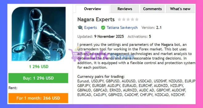 Nagara Experts EA MT4 Review