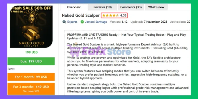 Naked Gold Scalper MT5 Reviews