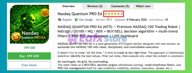 Nasdaq Quantum PRO EA Review