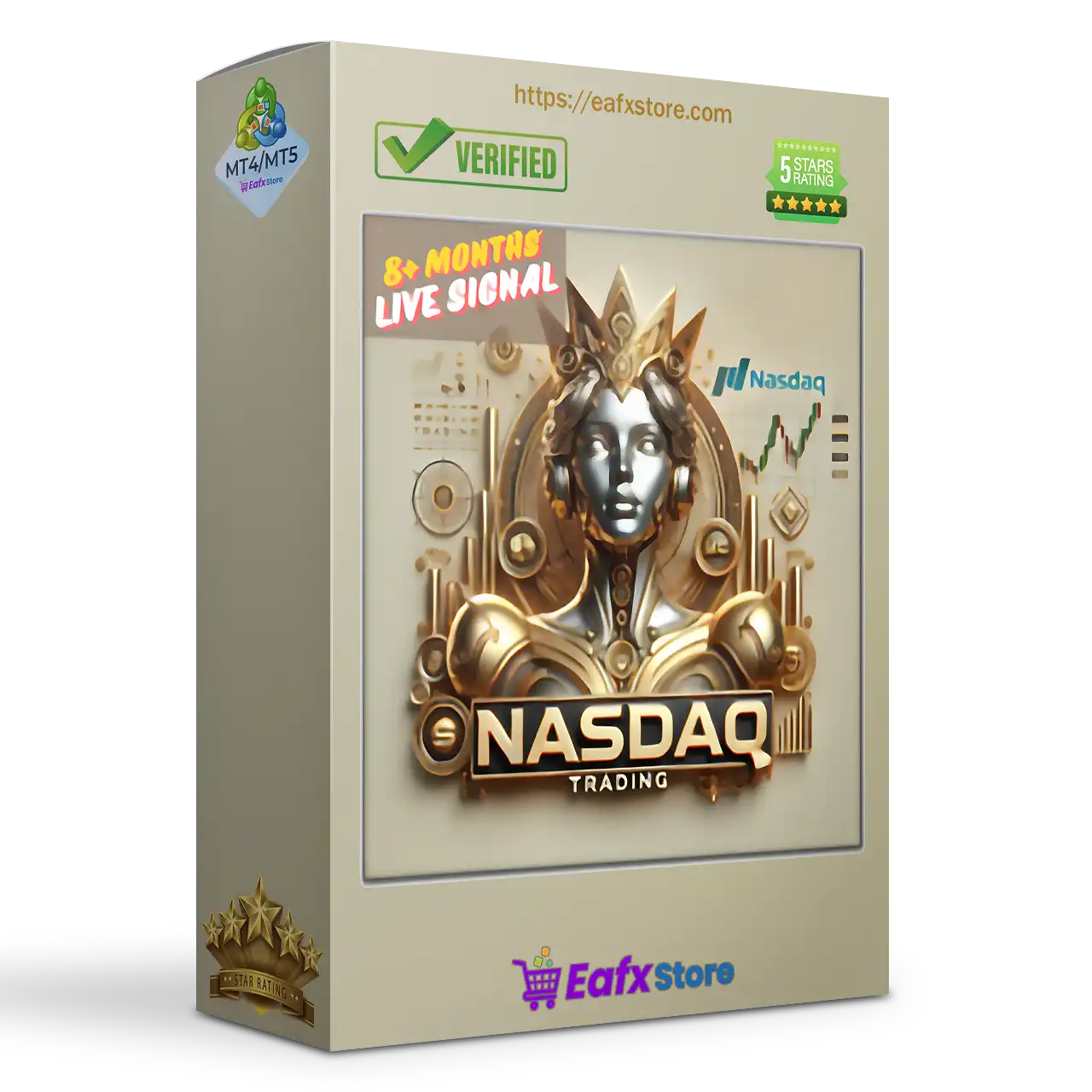 Nasdaq100 Algo Trading MT4 v1.1 (Official version)