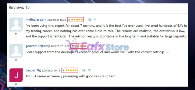 Neon Trade MT5 is rated 5 stars