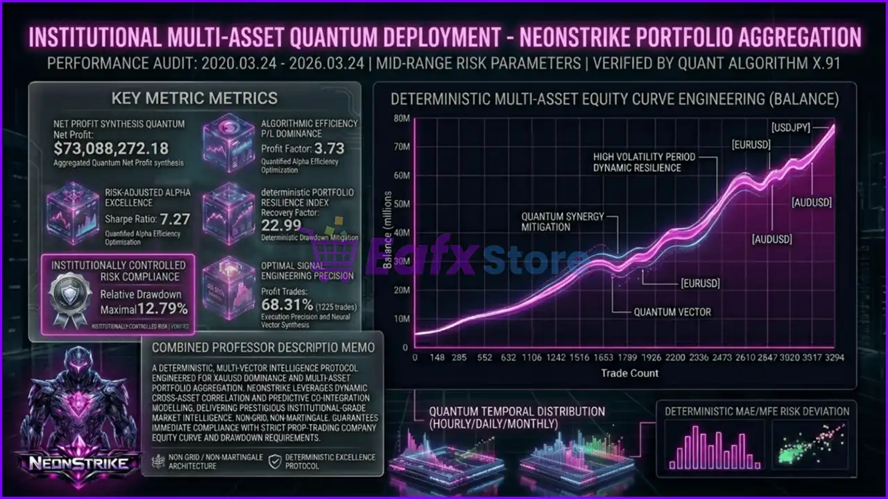 NeonStrike AI EA MT5 (Latest version) – GroupBuy 2 NeonStrike AI EA Backtests