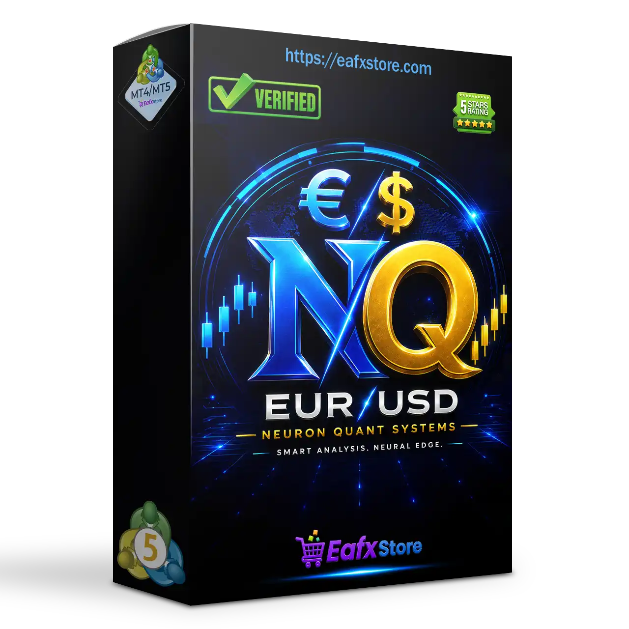 Neuron Quant EURUSD EA MT5 (Latest version) – GroupBuy