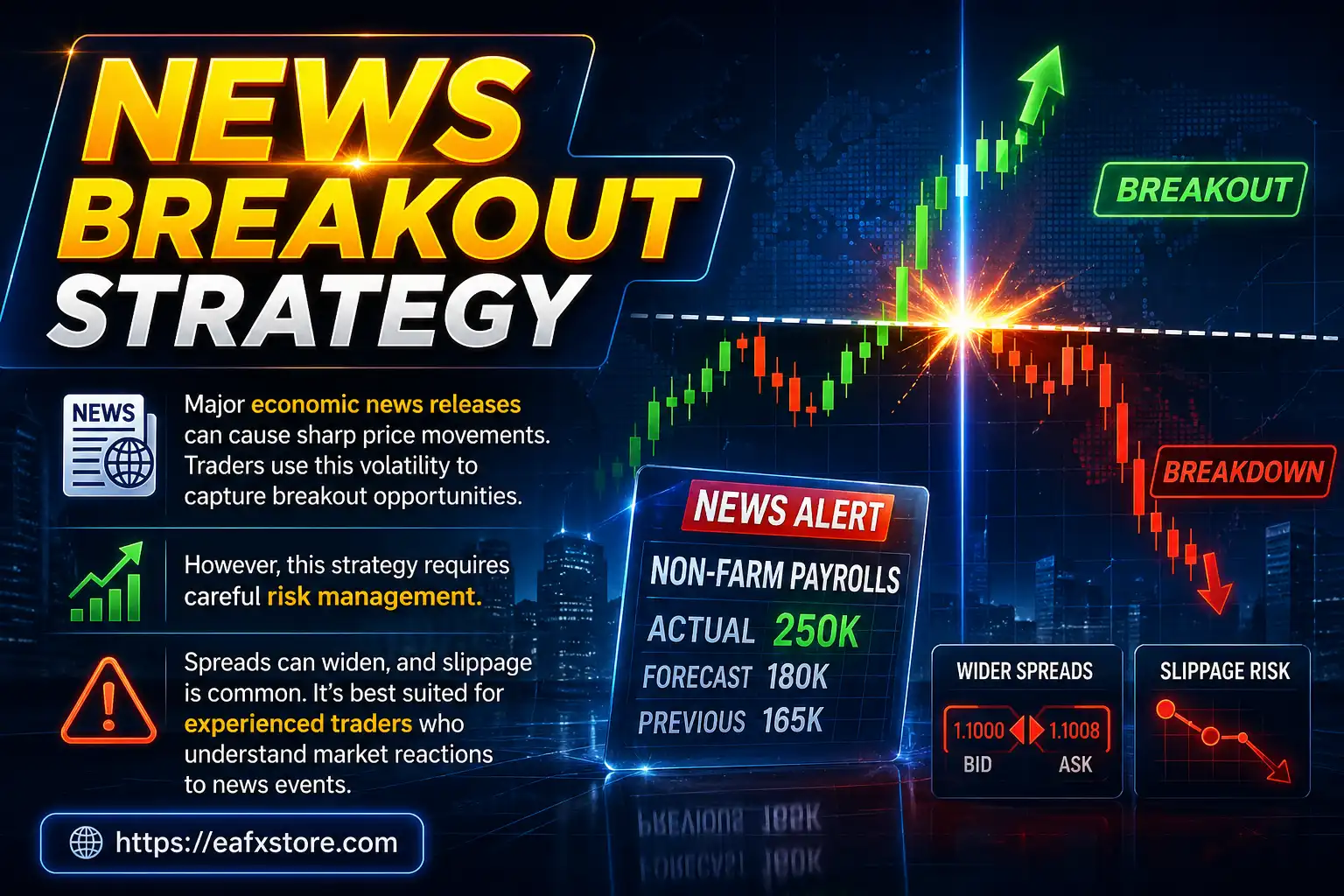 News Breakout Strategy
