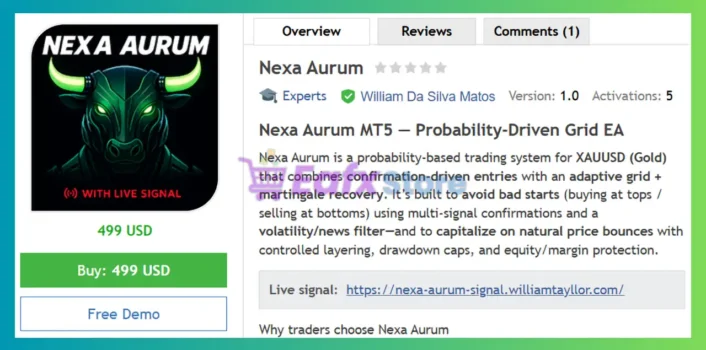 Nexa Aurum MT5 Review