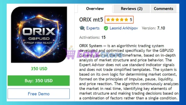 ORIX mt5 Review