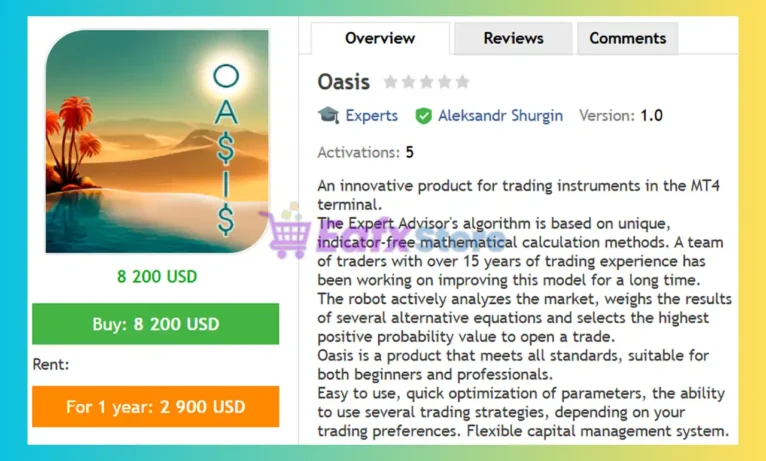 Oasis EA MT4 Review
