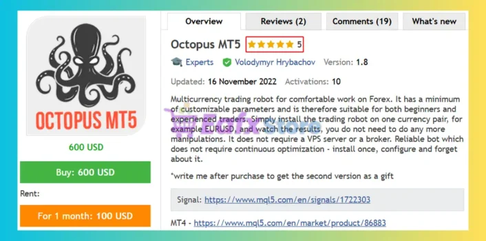 Octopus MT5 Review