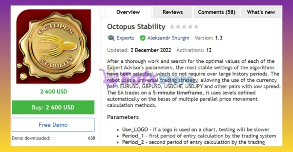 Octopus Stability EA Review