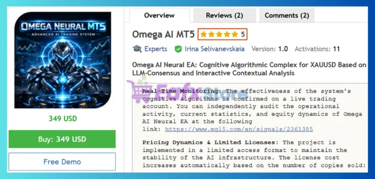 Omega AI MT5 Review