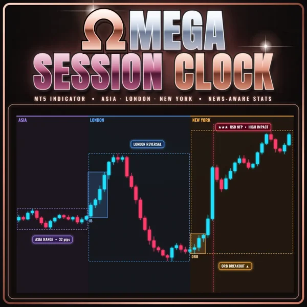 Omega Session Clock Indicator
