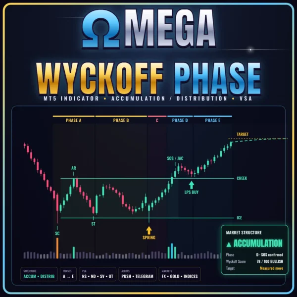 Omega Wyckoff Phase Indicator