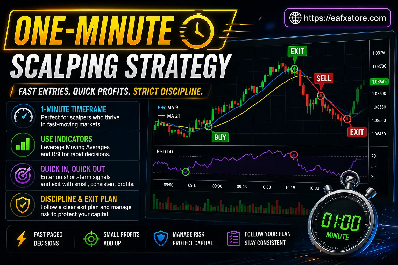 One-Minute Scalping Strategy