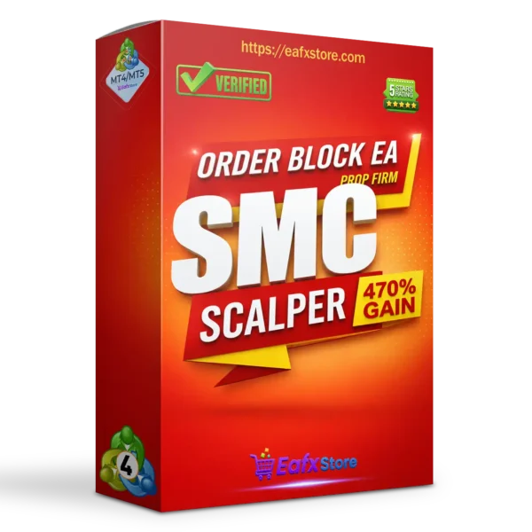 Order Block EA Prop Firm MT4 with SetFiles (Platform 1476+) 3 Order Block EA Prop Firm Robot