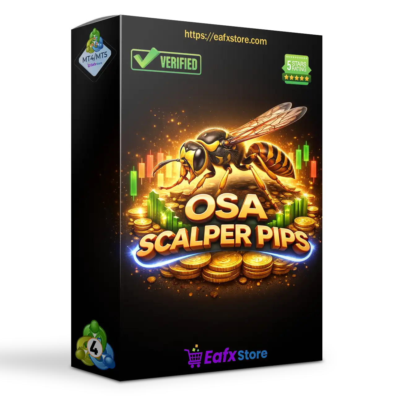 Osa Scalper Pips EA MT4 with SetFiles (Unlimited)