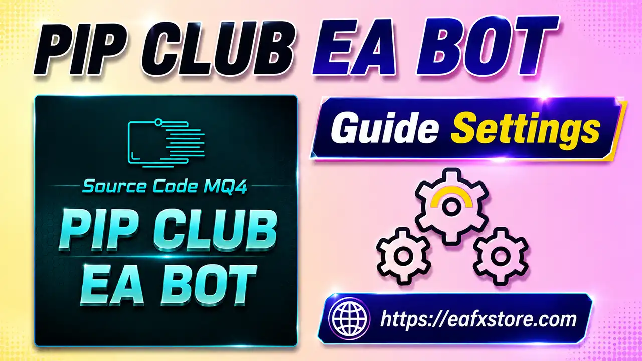 PIP CLUB EA BOT Source Code MQ4 + SetFiles 6 PIP CLUB EA BOT Settings
