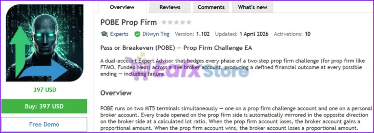 POBE Prop Firm EA MT5 Review