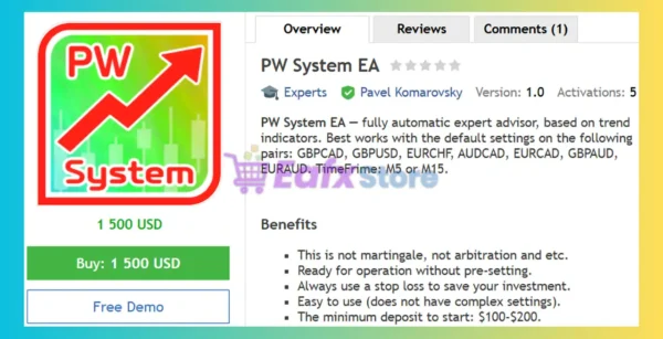 PW System EA MT4 Review