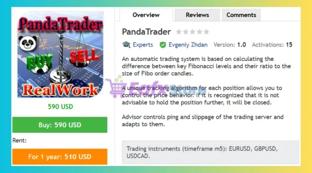 PandaTrader EA MT4 Review