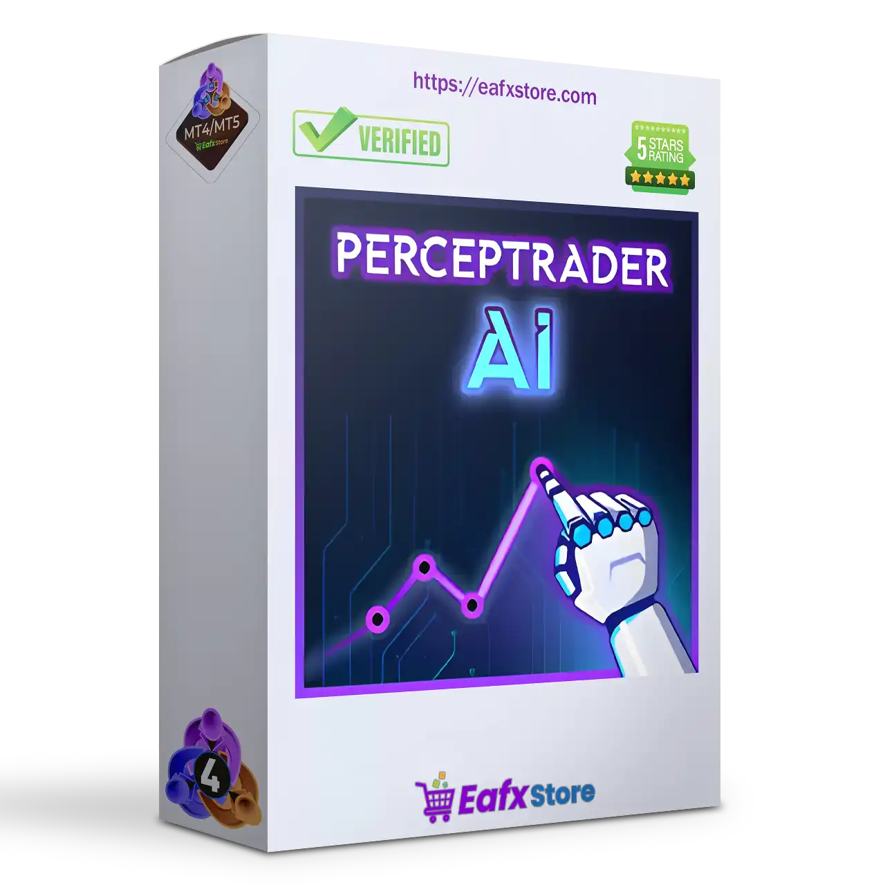 Perceptrader AI EA v2.23 MT4 with SetFiles (Terminal 1441+)