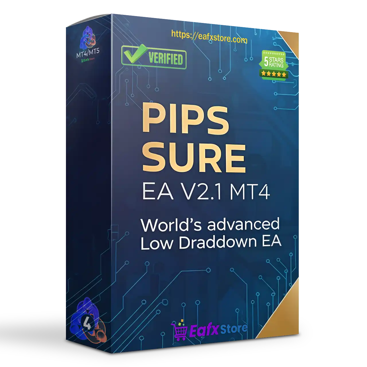 Pips Sure EA MT4 v2.1 with SetFiles (Platform build 1443+)