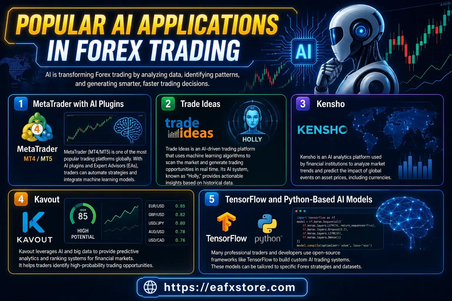 Popular AI Applications in Forex Trading
