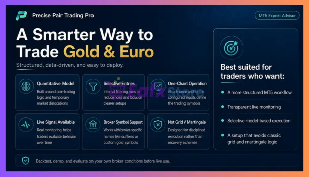 Precise Pair Trading Pro EA MT5 Reviews