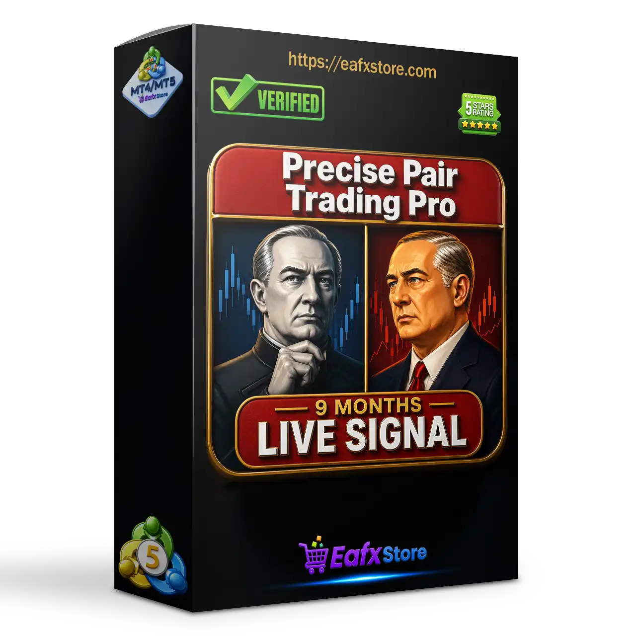 Precise Pair Trading Pro EA MT5 + SetFiles (Latest version) – GroupBuy