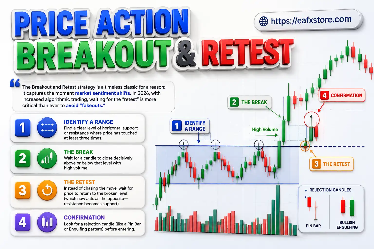 Price Action Breakout and Retest