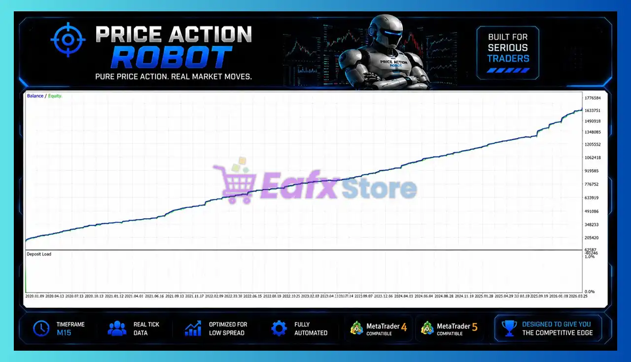 Price Action Robot MT5 (Latest version) – GroupBuy 4 Price Action Robot MT5 Test