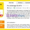 Pro Arbitrage EA MT4 Overview