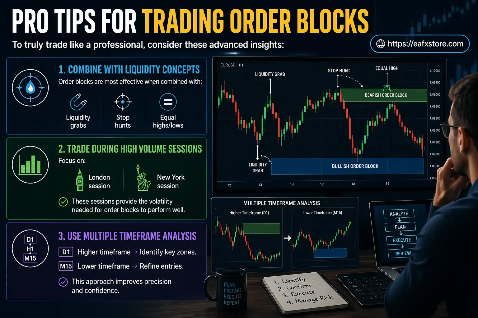 Pro Tips for Trading Order Blocks