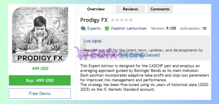 Prodigy FX EA Review