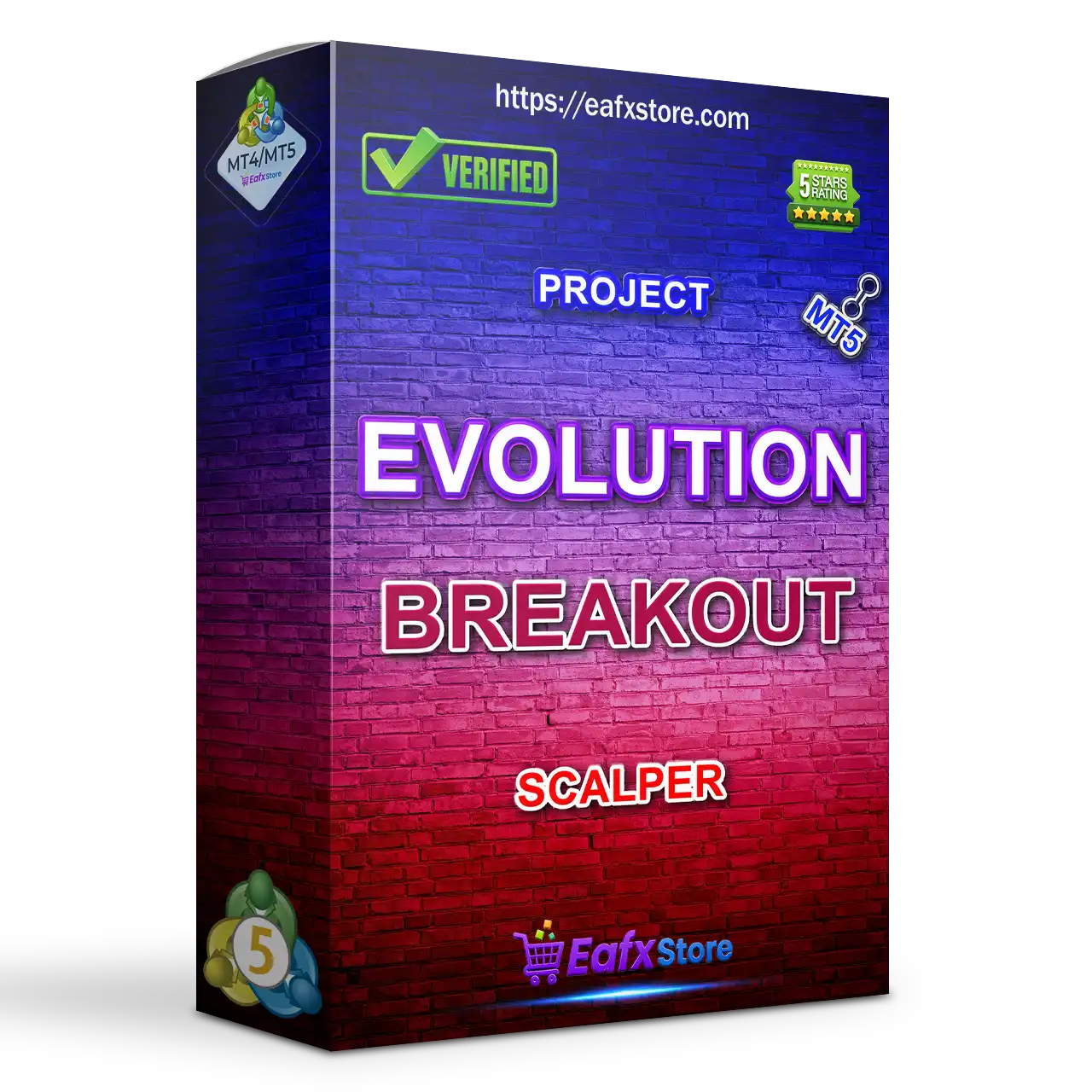 Project Evolution Breakout Scalper MT5 (Latest version) – GroupBuy 1 Project Evolution Breakout Scalper MT5