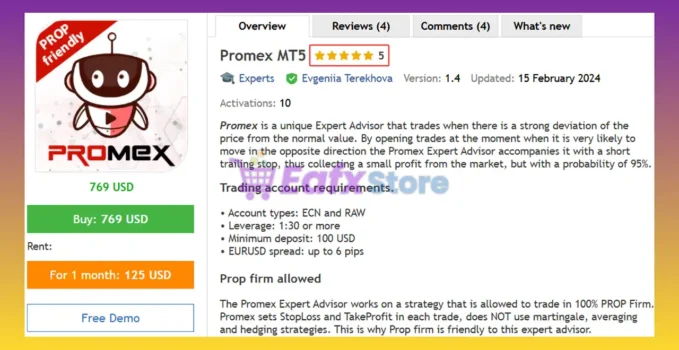Promex MT5 Review