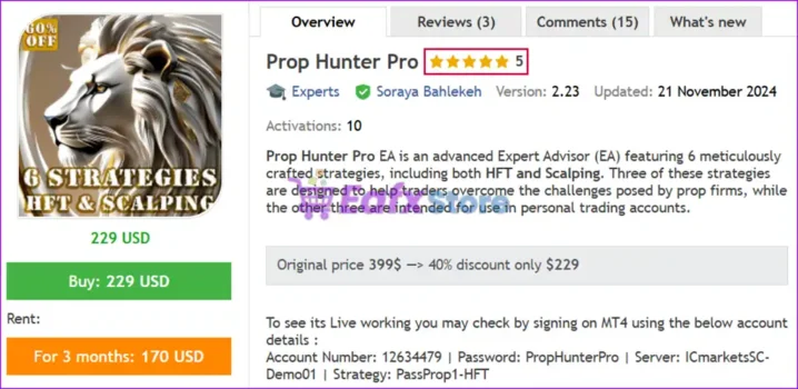 Prop Hunter Pro EA Overview