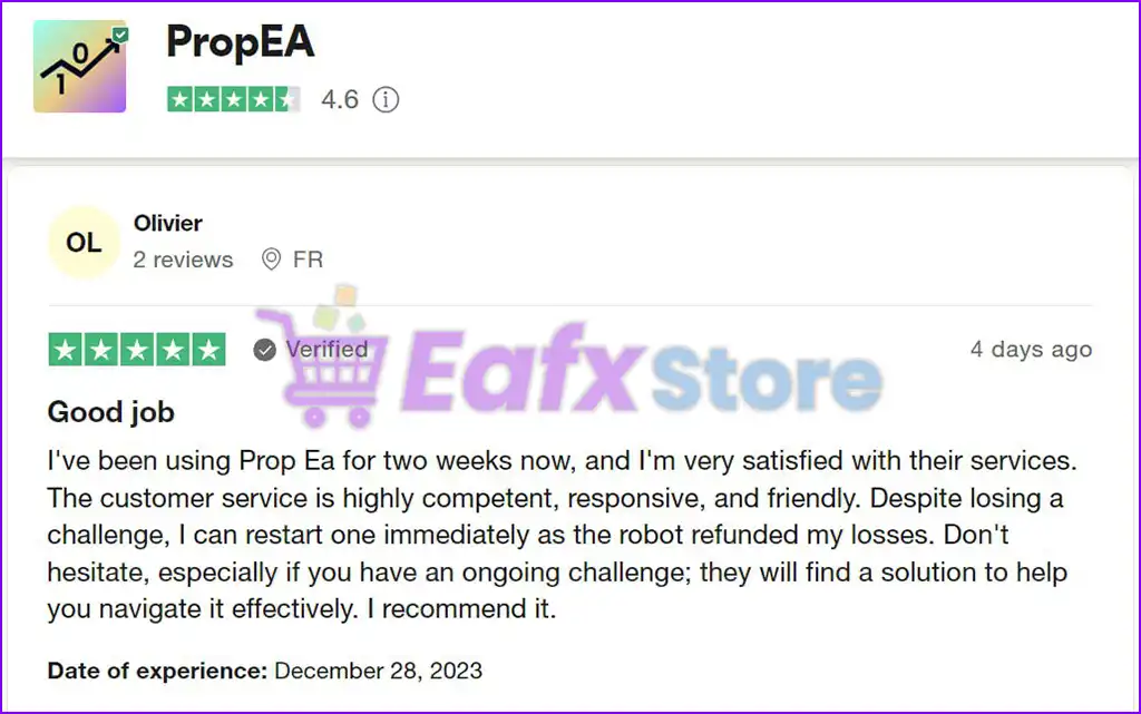 PropEA MT5 v1.20 (Original version 4885+) 4 PropEA MT5 Review
