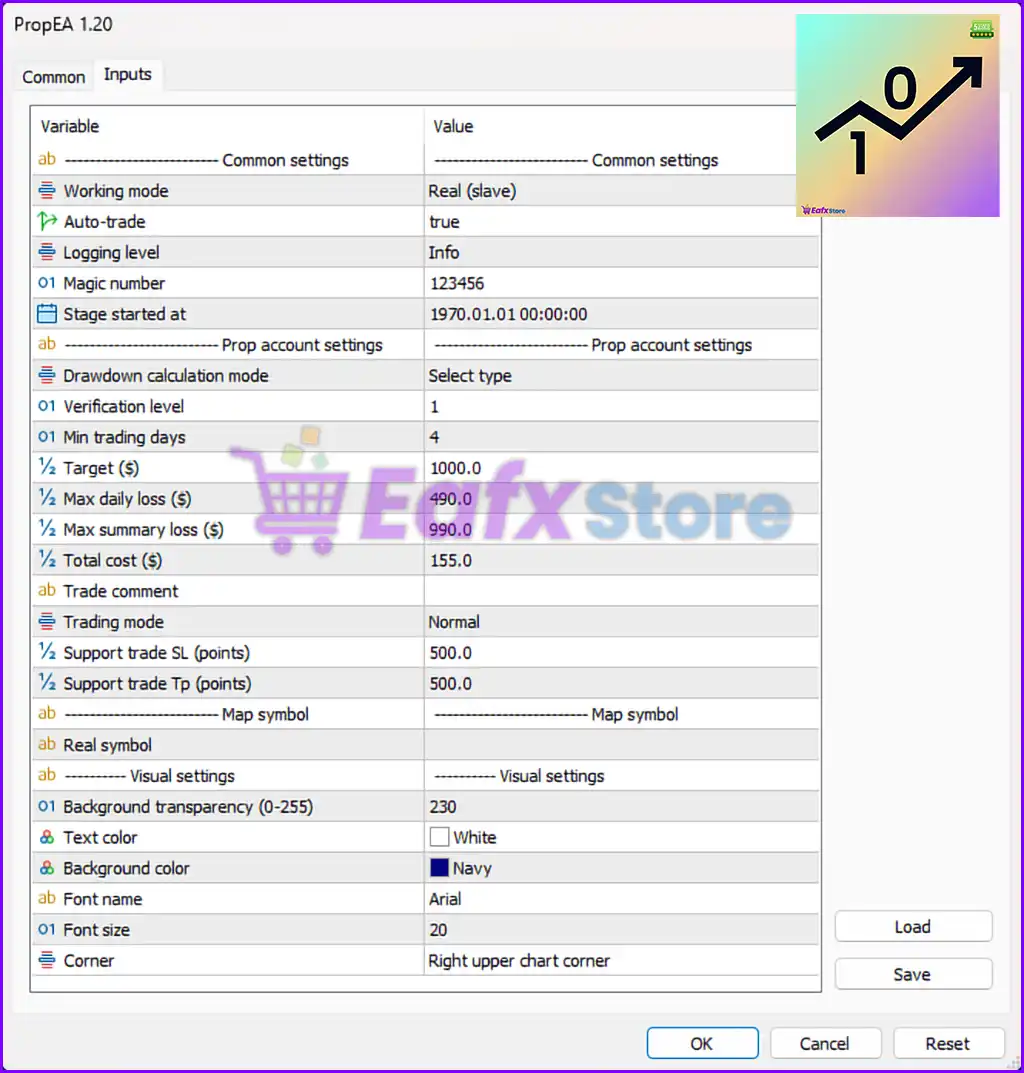 PropEA MT5 – Full Input Settings Analysis 3