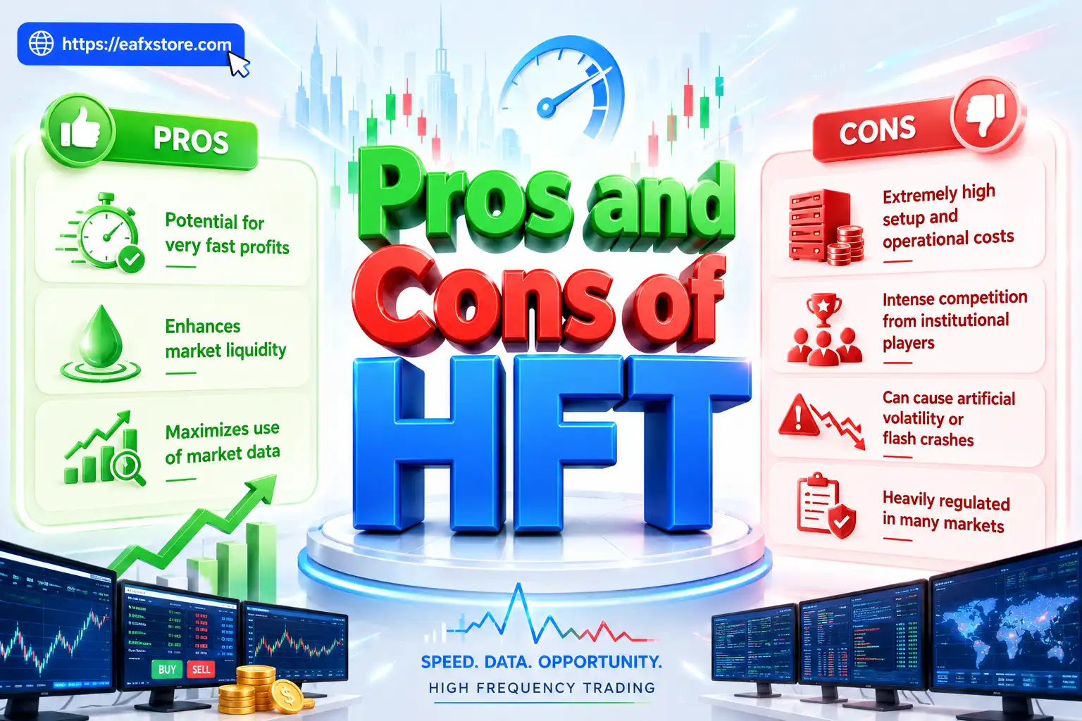 The Secret Behind High-Frequency Trading (HFT): How Supercomputers Make Money in Milliseconds 5 Pros and Cons of HFT