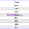 PythonX CandleMaster AUDUSD EA MT5 Settings Panel